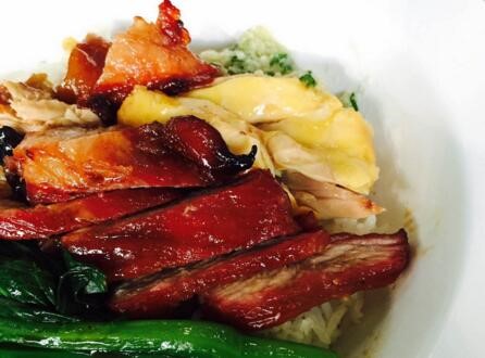 Guangdong style roast duck