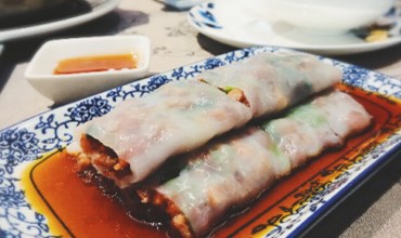 Guangdong gourmet food: steamed vermicelli roll