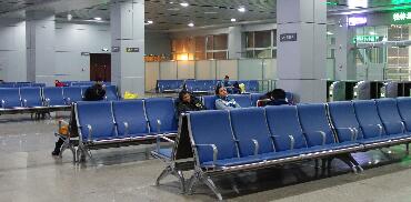 A waiting room at Guilin North Railway Station