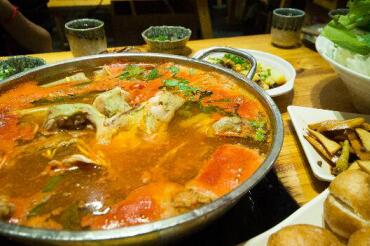 Guiyang Local Dish: Fish in Sour Soup