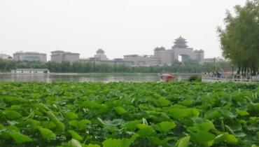 Lotus Pond Park near Beijing West Railway Station