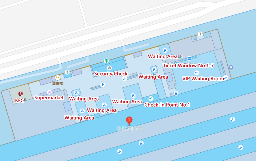 Luoyang Longmen Railway Station 2020 Map, Popular HighSpeed Train