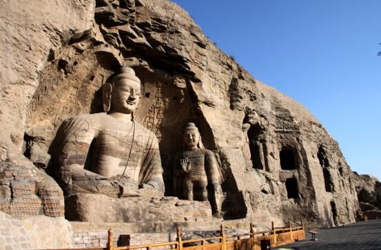 The Yungang Grottoes in Datong